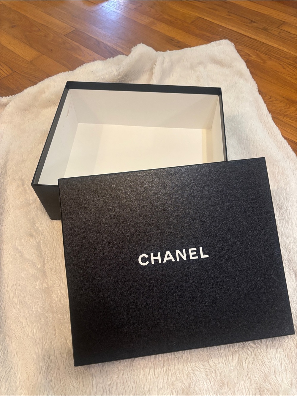 Chanel authentic large black box